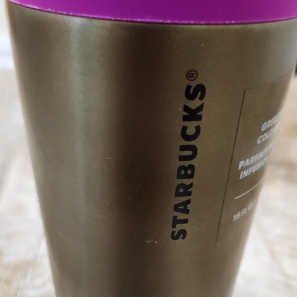 Starbucks Pink and Black Coffee Tumbler with Sleek Design - Picture 2 of 9